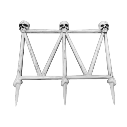 3 Piece Halloween Fencing