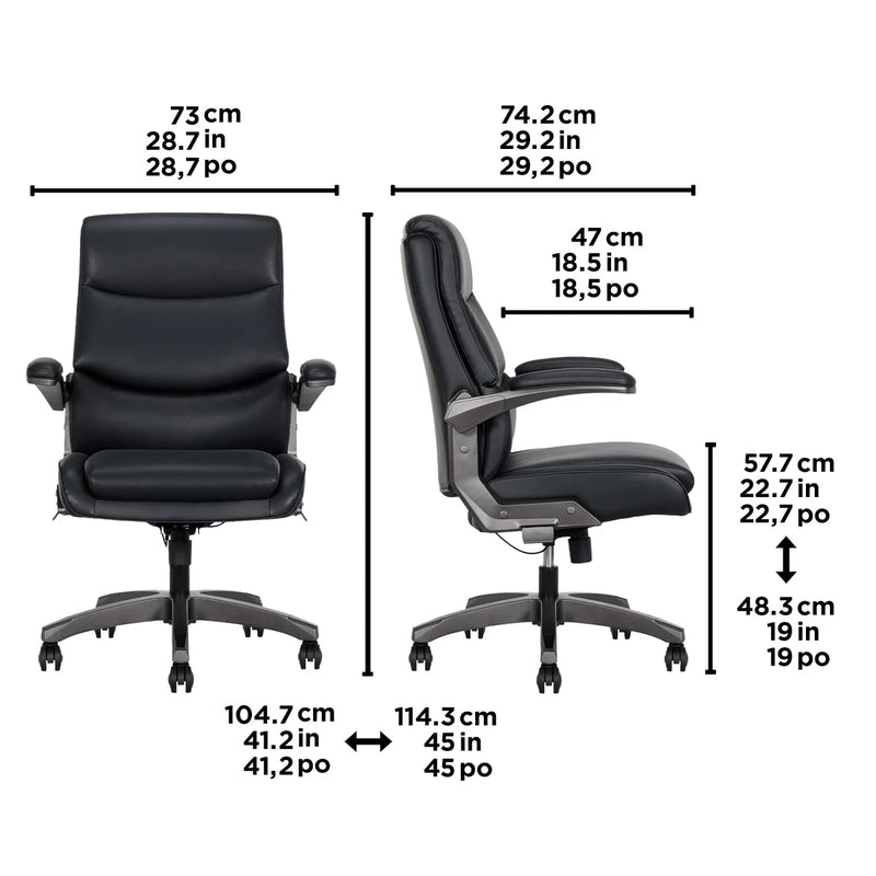 La-Z-Boy Manager Chair with Flip-Up Arms