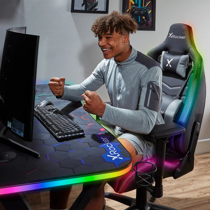 X Rocker Pulsar Max Gaming Desk
