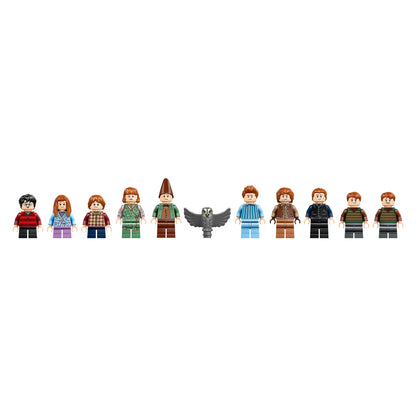 Online Only LEGO Harry Potter The Burrow – Collectors’ Edition, Weasley House Building Set  with Bonus LEGO Harry Potter Hogwarts Castle: Flying Lessons