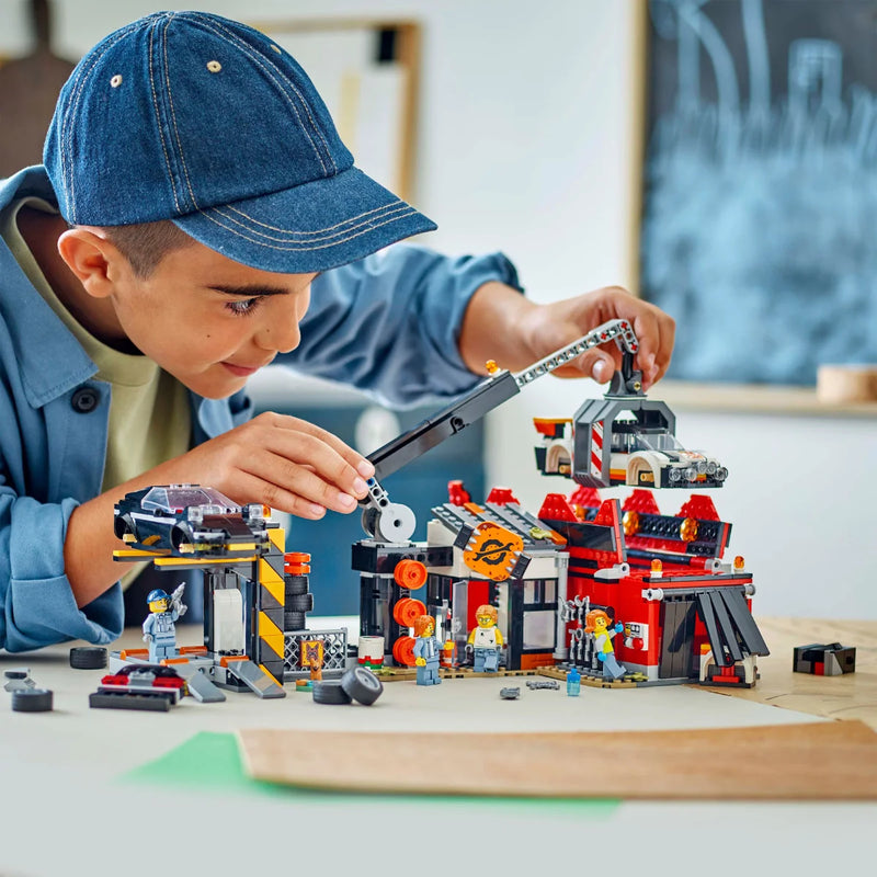 LEGO City Scrapyard with Cars