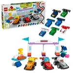 LEGO DUPLO Town F1 Team Race Cars & Drivers Building Toy
