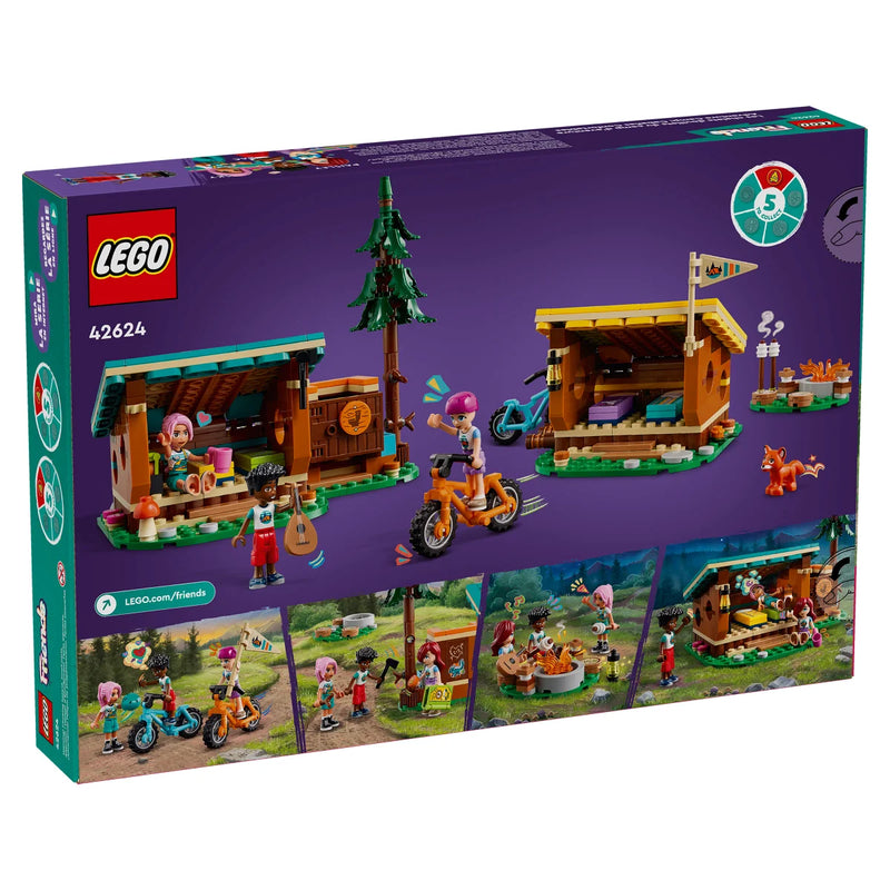 LEGO Friends Adventure Camp Cozy Cabins Camping 42624