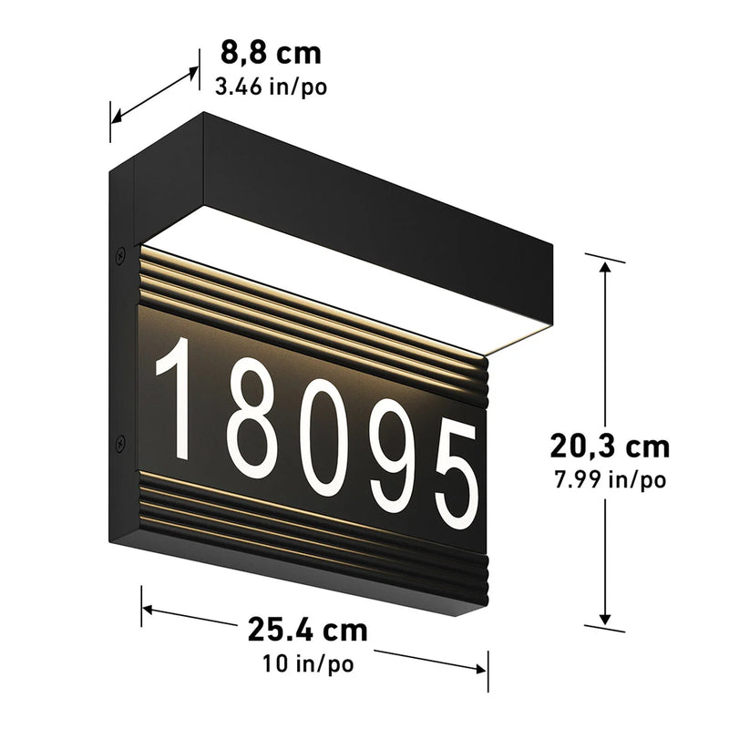 Panneau d'adresse lumineux à LED Artika