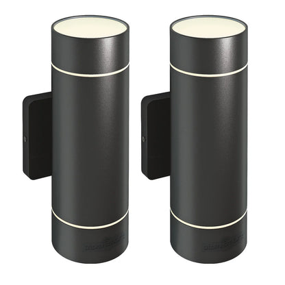 Atomi Smart Colour-changing Smart Outdoor LED Wall Sconces, 2 pack