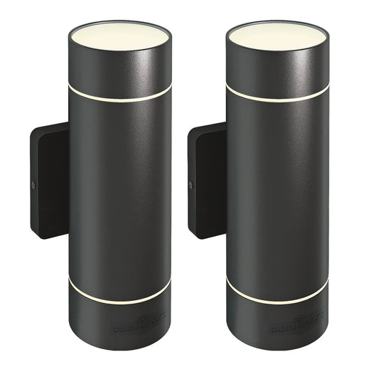 Atomi Smart Colour-changing Smart Outdoor LED Wall Sconces, 2 pack