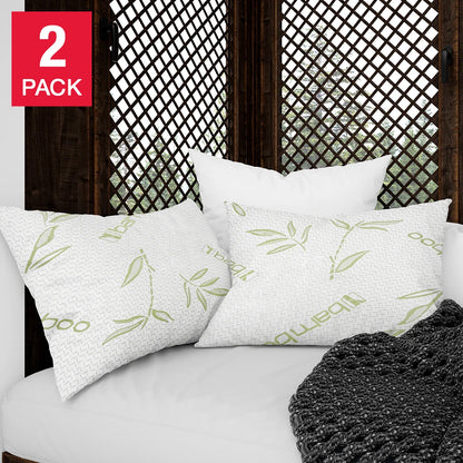 Lot de 2 oreillers en bambou Cotton House