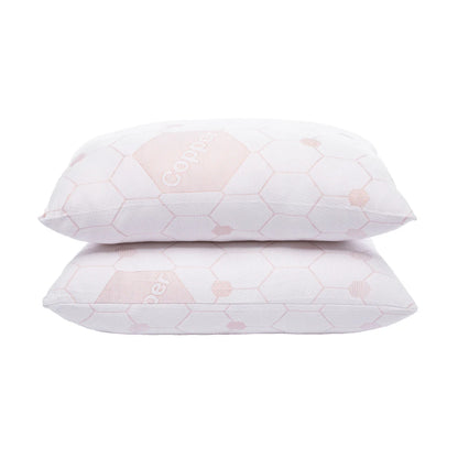 Lot de 2 oreillers en cuivre Cotton House