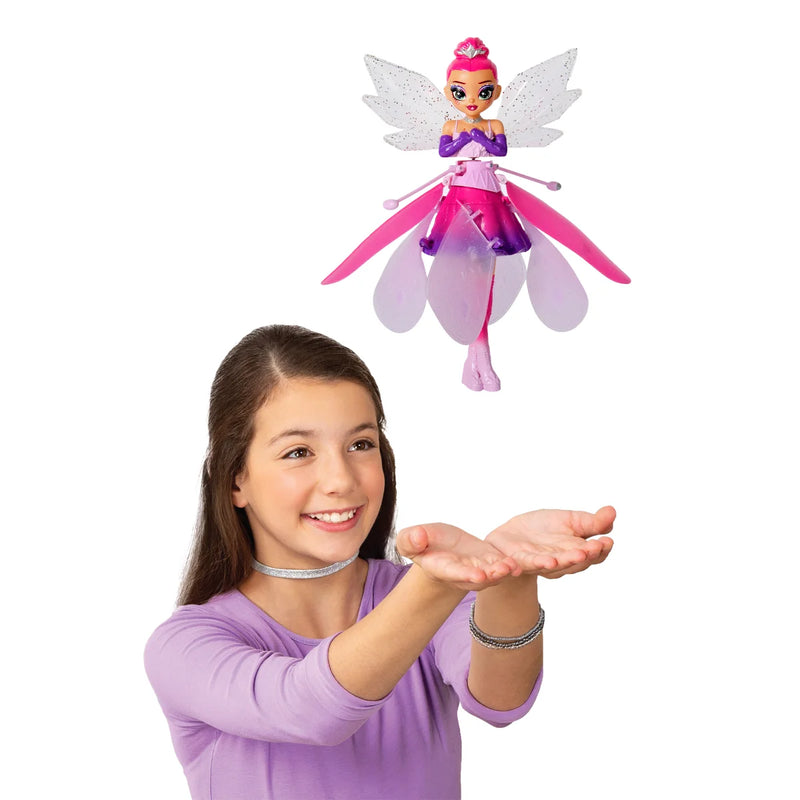 Crystal Flyer, Magical Flying Toy Doll with Crystal Wings