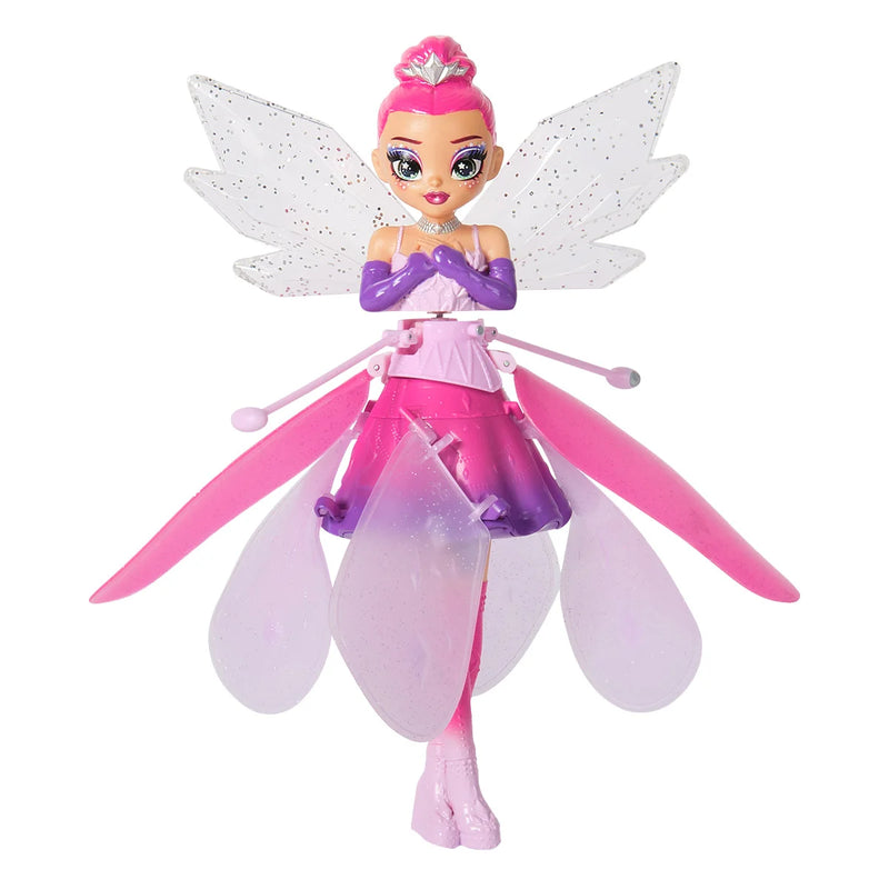 Crystal Flyer, Magical Flying Toy Doll with Crystal Wings
