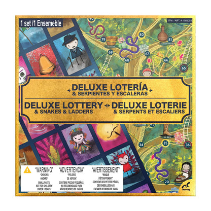 Loterie de luxe et jeu de serpents et échelles
