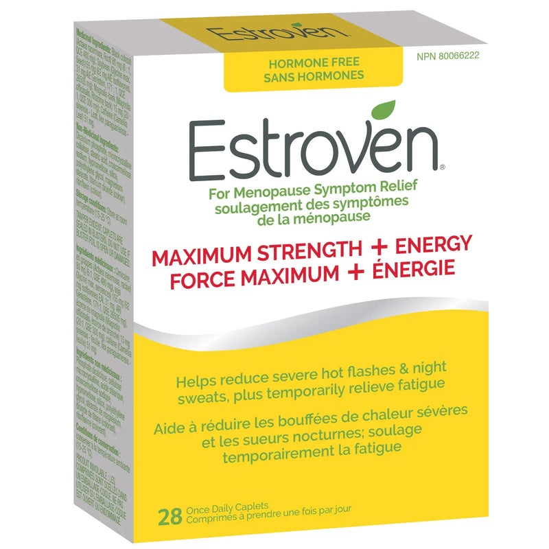 Estroven Force maximale + Énergie, 2 x 28 comprimés