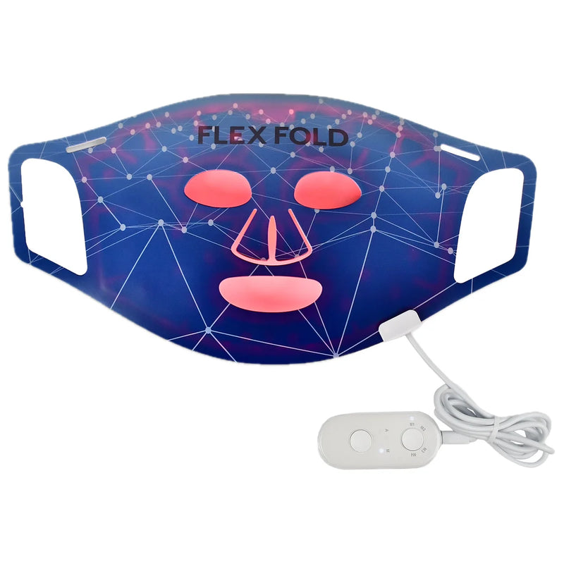Dispositif de masque facial à technologie de lumière LED Flex Fold 