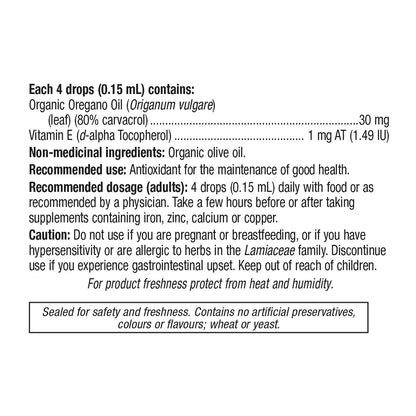 Holista Organic Oregano Oil 80% Carvacrol – 2 x 25 ml