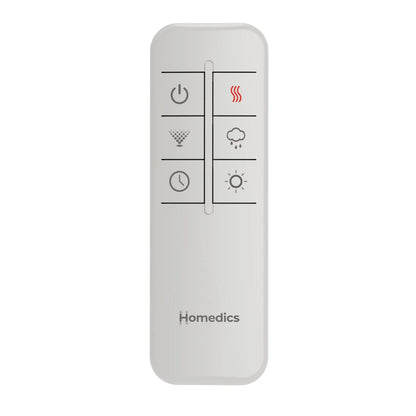 Homedics 360° Deluxe Warm & Cool Mist Top Fill Ultrasonic Humidifier with 3-pack of Essential Oil Pads