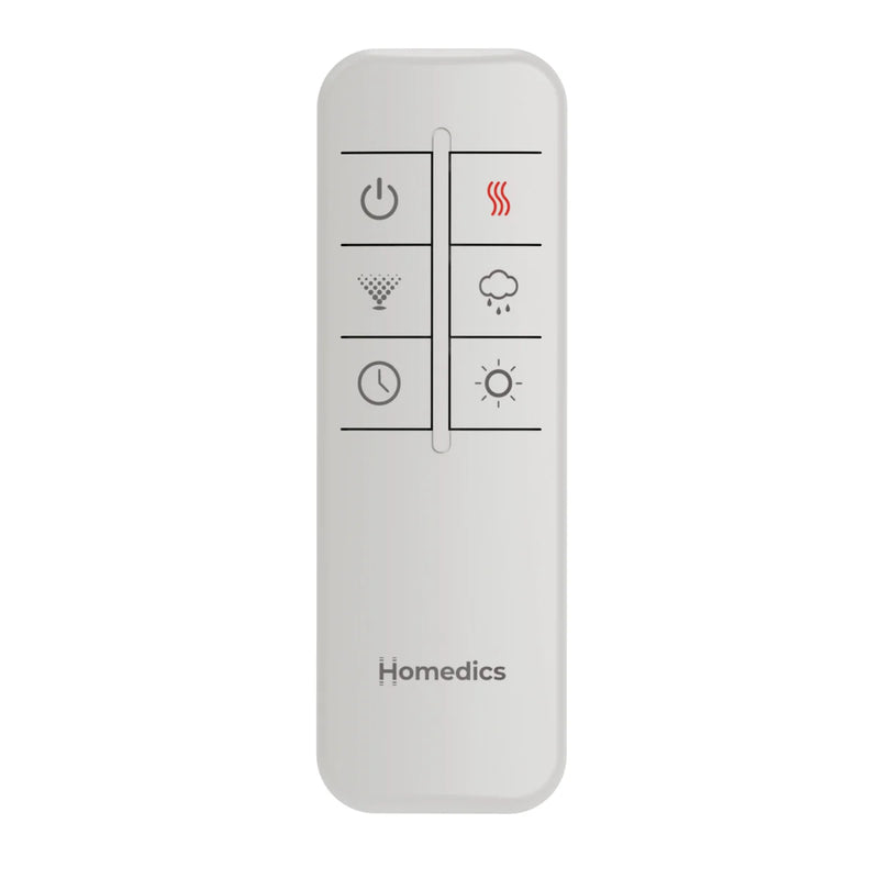 Humidificateur ultrasonique Homedics 360° Deluxe à brume chaude et froide, remplissage par le haut, avec 3 tampons d'huiles essentielles