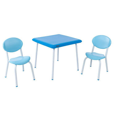 Ensemble table carrée et 2 chaises pour enfants Lifetime Essential