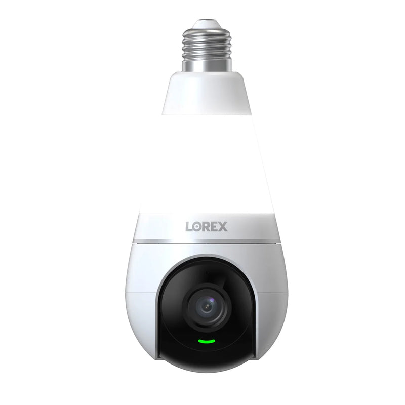 Ampoule pour caméra de sécurité intelligente Wi-Fi Lorex 2K, lot de 2 