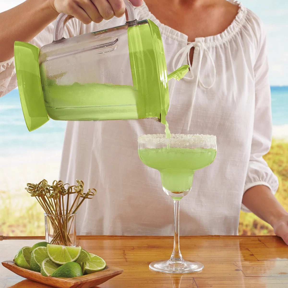 Machine à concoctions glacées Margaritaville Bahamas avec sac de voyage en prime 