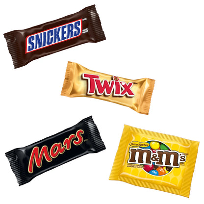 Mars Assorted Fun Sized Chocolate Candy 1.48 kg