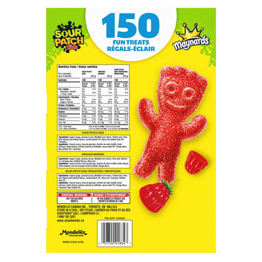 Maynards Sour Patch Kids Assorted Candy Fun Treats 1.9 kg