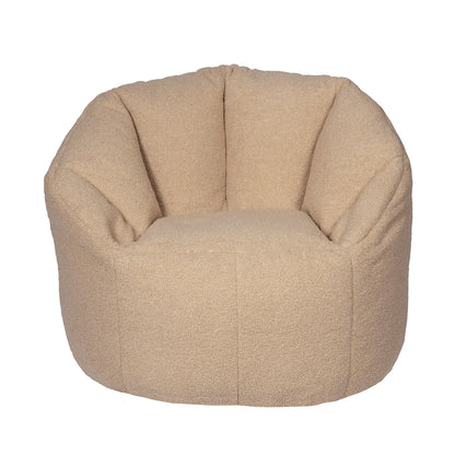 Fauteuil poire Norka Living Rod Sherpa | Tan