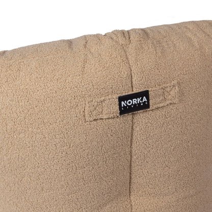 Fauteuil poire Norka Living Rod Sherpa | Tan