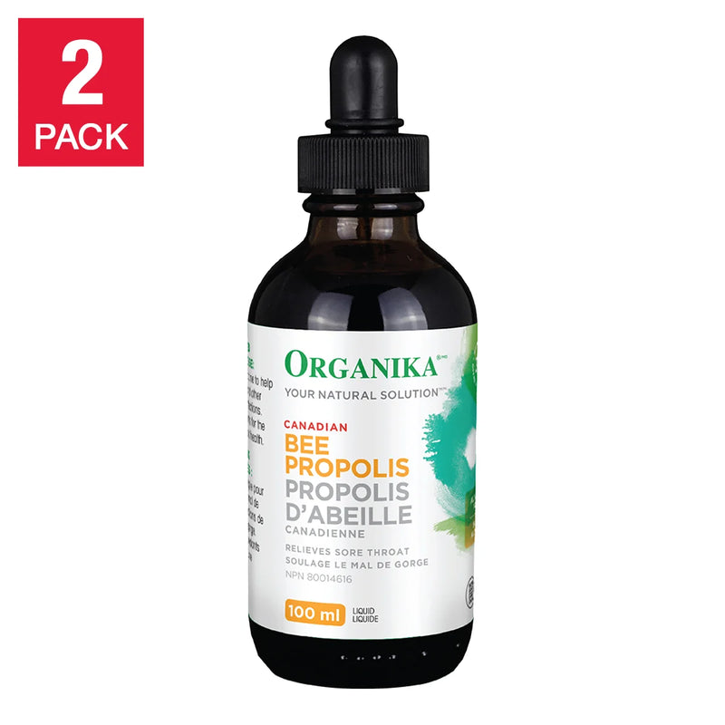 Propolis d'abeille Organika 167 mg liquide, 2 x 100 ml