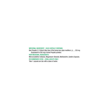 Organika Bee Propolis 500 mg, 2 x 200 Capsules