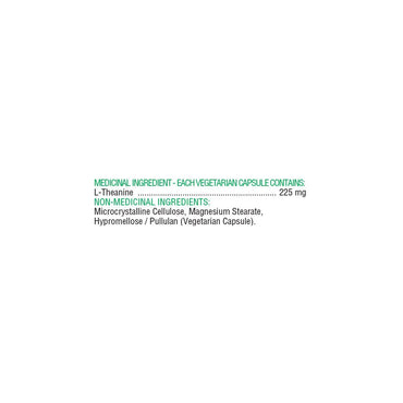 Organika L-Theanine 225 mg Vegetarian Capsules, 90-count, 3-pack