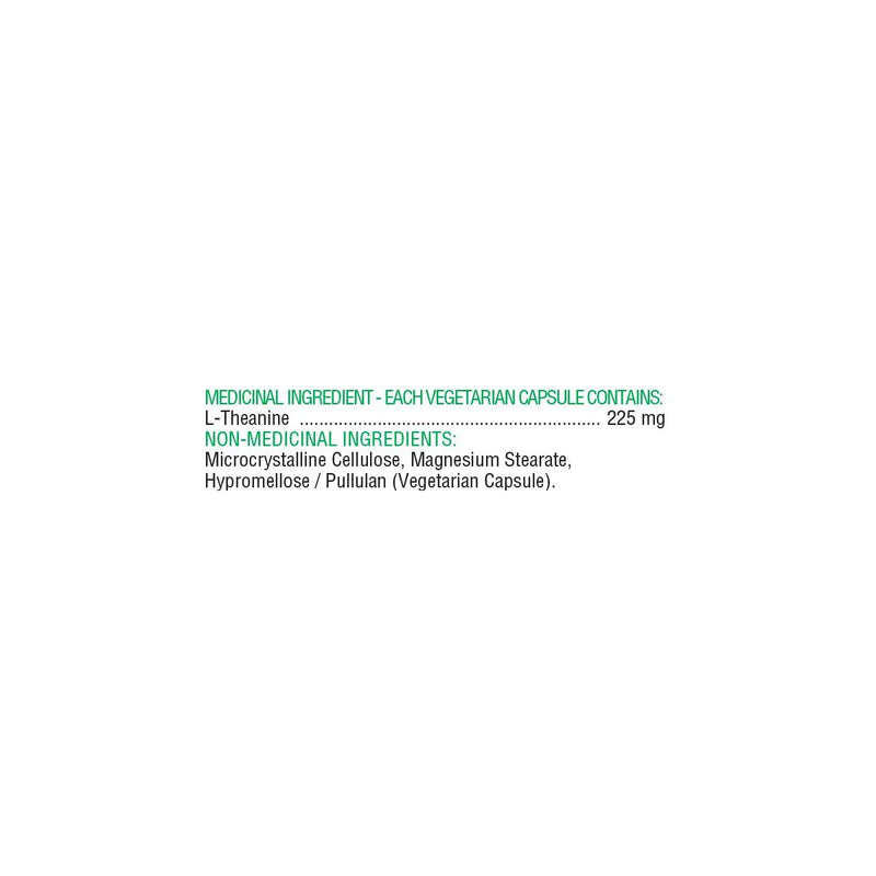 Organika L-Theanine 225 mg Vegetarian Capsules, 90-count, 3-pack