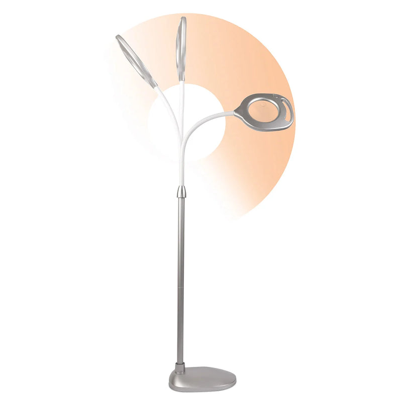 OttLite 2-in-1 LED Magnifier Floor and Table Light