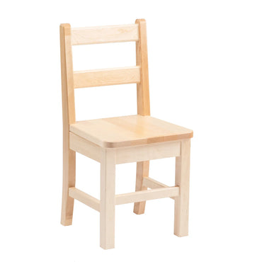 Table carrée en bois massif Poitras avec 2 chaises