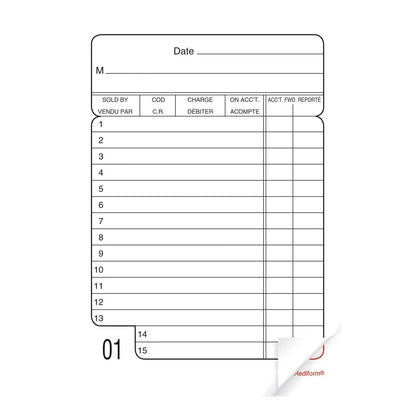 Rediform Sales Books Pack of 16