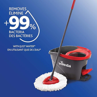 Vileda Reusable Mop Head Refills-Pack of 2