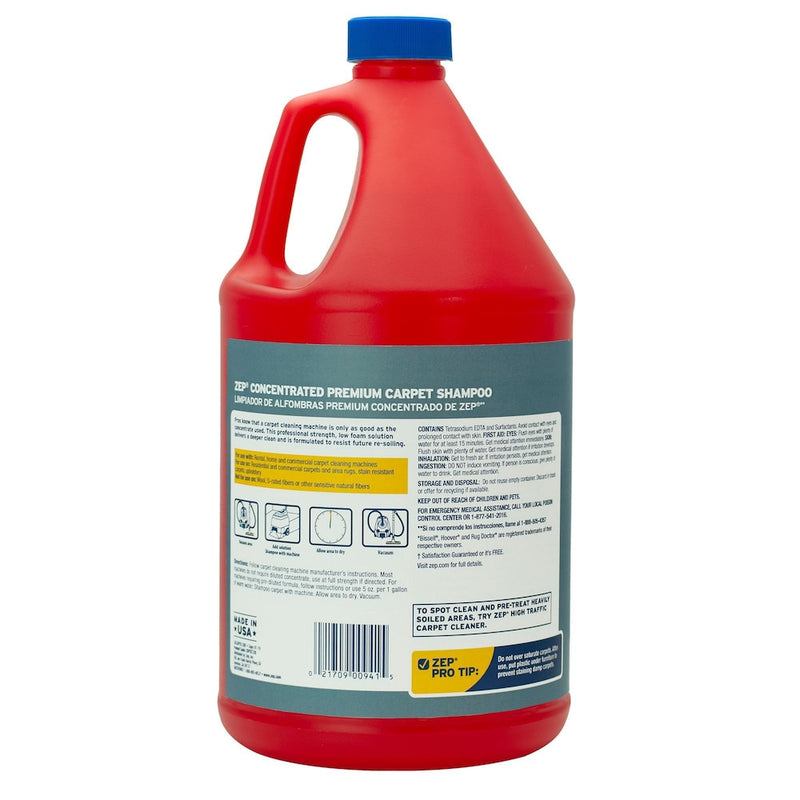 ZEP CONCENTRATED PREMIUM CARPET SHAMPOO 1GAL