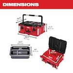 Milwaukee Tool 22-inch Packout Modular Tool Box Storage System
