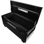 Husky Heavy-Duty 60-inch Job Site Storage Box in Black