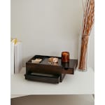 Umbra Stowit Storage Box Black/Walnut