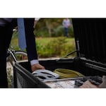 Keter Sumatra 18 Cu.Ft/ 135G Weather Resistant Resin Patio/Outdoor Garden Storage Lockable Deck Box/Bench