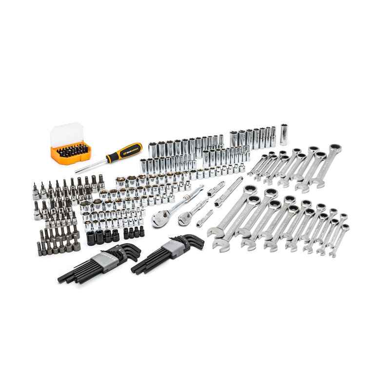 GearWrench Mechanics Tool Set in 3-Drawer Storage Box (232-Piece)