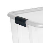 Sterilite Clear Ultra Latch Storage Box, 110 L