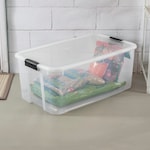 Sterilite Clear Ultra Latch Storage Box, 110 L
